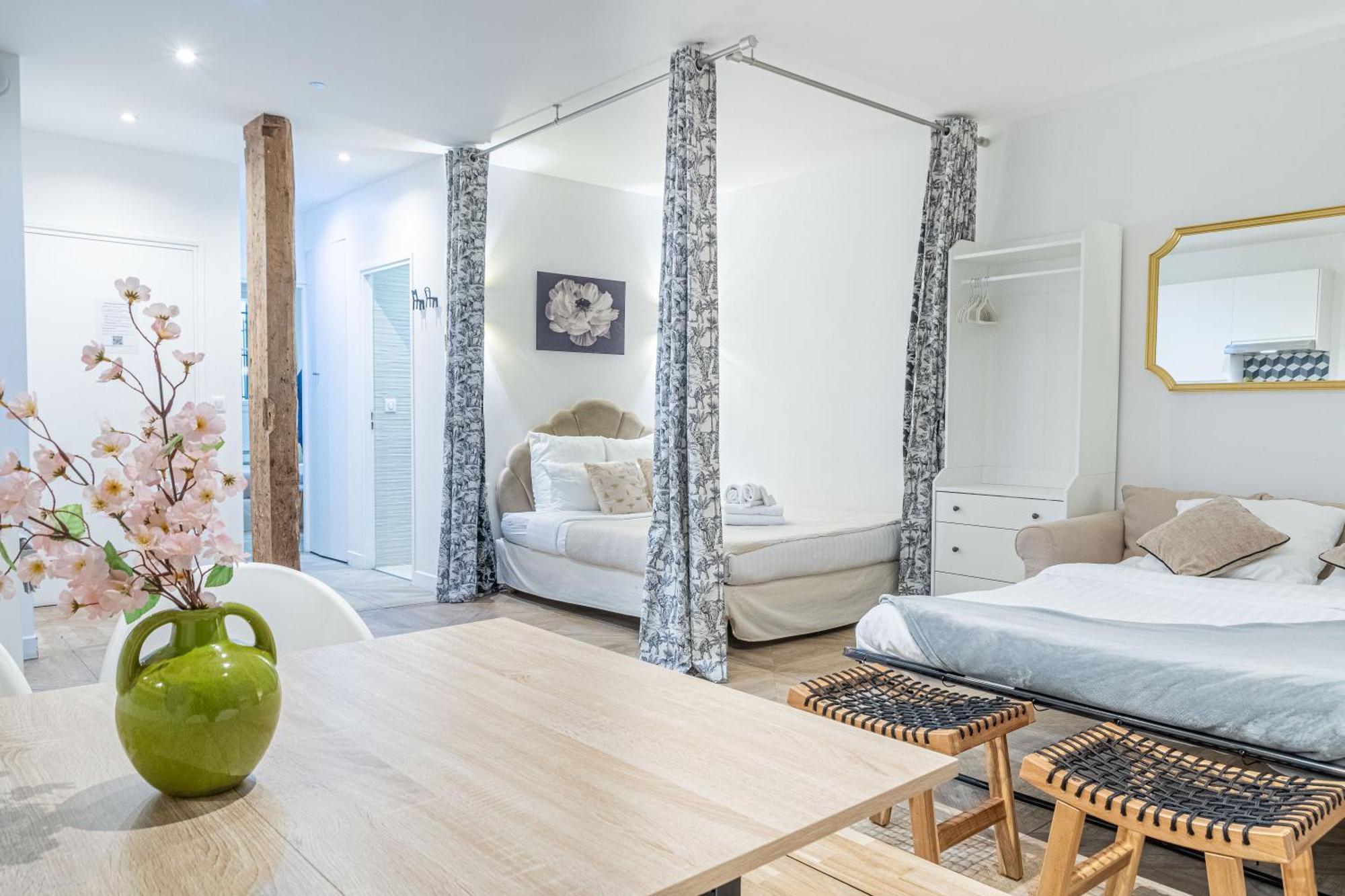 Sophiestay - Appartement Tendance Avec 1 Chambre A Montorgueil París Exterior foto