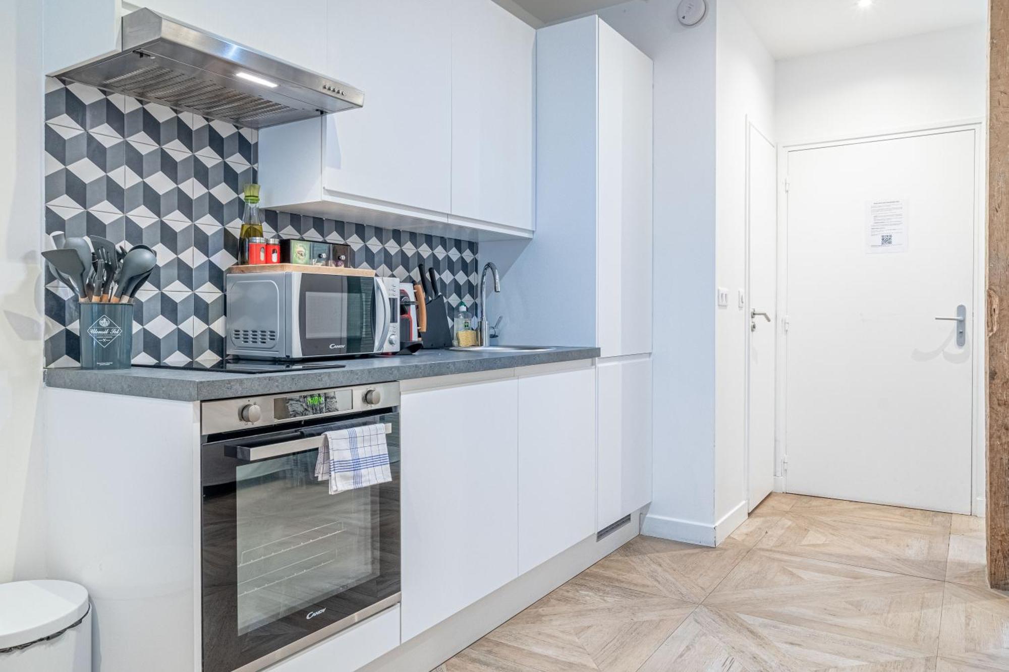 Sophiestay - Appartement Tendance Avec 1 Chambre A Montorgueil París Exterior foto