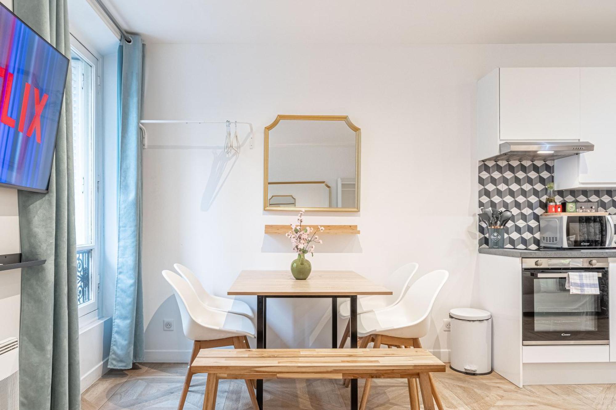 Sophiestay - Appartement Tendance Avec 1 Chambre A Montorgueil París Exterior foto